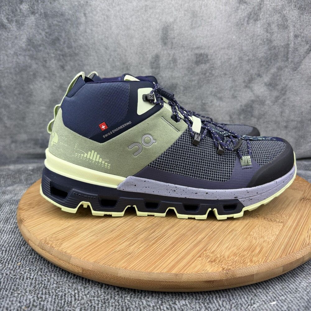 On Cloudtrax Shoes Womens Size 6.5 Reseda Lavender Hiking Sneakers 53.99053